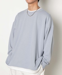 WEGO/【WEB限定】フェイクレイヤードプルオーバー