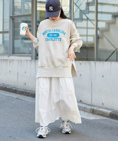 CIAOPANIC TYPY（チャオパニックティピー）の「ドロストナイロンティアードボリュームスカート（スカート・レディース・ベージュ/オフホワイト/オリーブ/ブラック・FREE）」の12枚目の写真