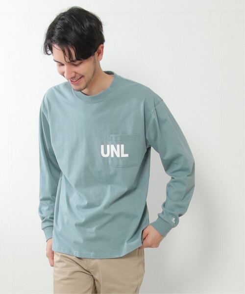 ikka（イッカ）の「URBAN NATURE LIFE ロゴプリントポケロンT（Tシャツ/カットソー・メンズ・ミント/ブルー/ホワイト/ブラック・L/S/M/XL）」の3枚目の写真