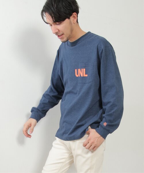 ikka（イッカ）の「URBAN NATURE LIFE ロゴプリントポケロンT（Tシャツ/カットソー・メンズ・ミント/ブルー/ホワイト/ブラック・L/S/M/XL）」の5枚目の写真