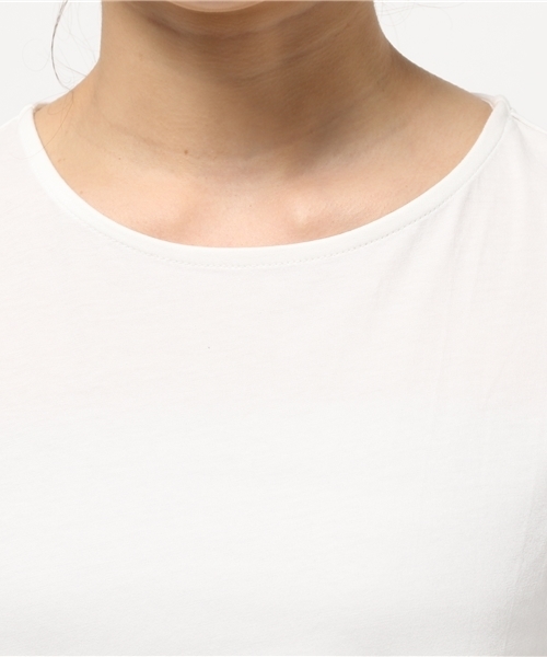 CIAOPANIC TYPY（チャオパニックティピー）の「ストライプデザインスリープT（Tシャツ/カットソー・レディース・オフホワイト/ネイビー/ブラック・FREE）」の9枚目の写真