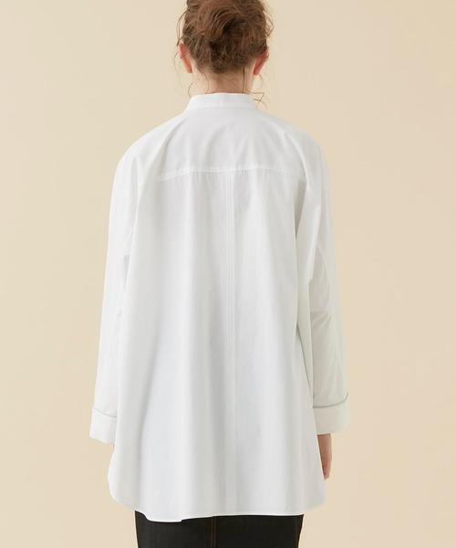 かー 美品 LOUNGEDRESS オーバーサイズドルマンシャツ オンライン ショッピングファッション - Loungedress オーバー