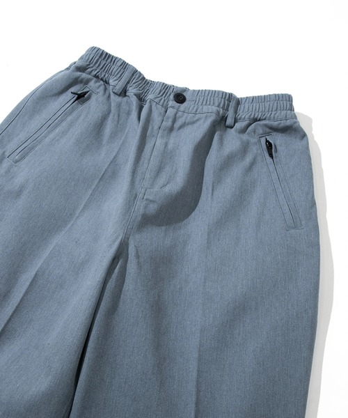 AOZORA（アオゾラ）の「AOZORA/アオゾラ　杢TCイージートラウザー（その他パンツ・メンズ・カーキ/ブルー系その他/ブラック・MEDIUM/LARGE）」の7枚目の写真