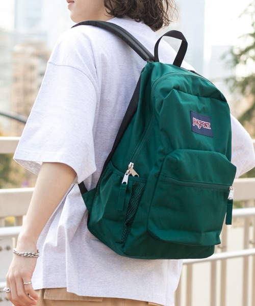 WEGO(ウィゴー)の「WEGO/JANSPORT CROSSTOWN(バックパック/リュック・レディース・ブラック/ダークグリーン/グレー/ライトピンク/ネイビー/ワイン・FREE)」の22枚目の写真