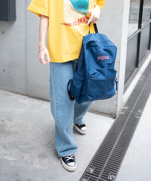 WEGO(ウィゴー)の「WEGO/JANSPORT CROSSTOWN(バックパック/リュック・レディース・ブラック/ダークグリーン/グレー/ライトピンク/ネイビー/ワイン・FREE)」の20枚目の写真