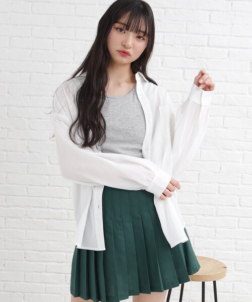 PINK-latte（ピンクラテ）の「【UV/接触冷感/セットアイテム】シアー