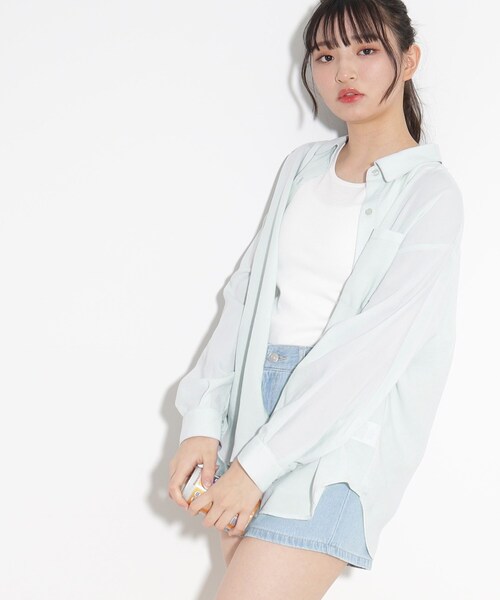 PINK-latte（ピンクラテ）の「【UV/接触冷感/セットアイテム】シアー