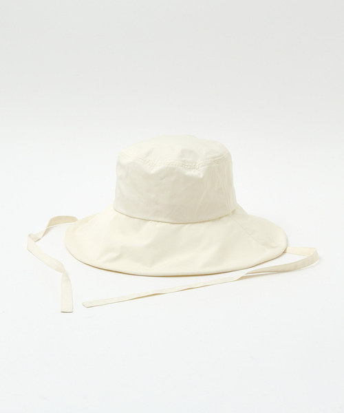 abahouse mavie（アバハウスマヴィ）の「紐付きサンシェードハット（ハット・レディース・ブラック/アイボリー・フリー）」の6枚目の写真