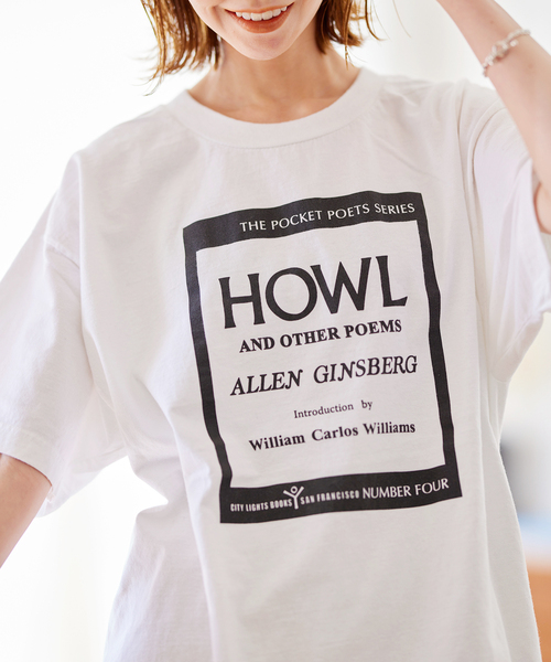 CITY LIGHTS BOOKS(シティライツブックス)の「■■【CITY LIGHTS BOOKSTORE/シティ ライツ ブックストア】S/S TEE:Tシャツ(Tシャツ/カットソー・レディース・ホワイト/ライトホワイト/ホワイト系その他・LARGE)」の1枚目の写真