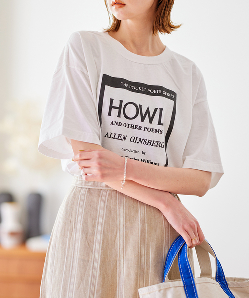 CITY LIGHTS BOOKS(シティライツブックス)の「■■【CITY LIGHTS BOOKSTORE/シティ ライツ ブックストア】S/S TEE:Tシャツ(Tシャツ/カットソー・レディース・ホワイト/ライトホワイト/ホワイト系その他・LARGE)」の5枚目の写真