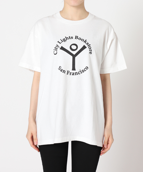 CITY LIGHTS BOOKS(シティライツブックス)の「■■【CITY LIGHTS BOOKSTORE/シティ ライツ ブックストア】S/S TEE:Tシャツ(Tシャツ/カットソー・レディース・ホワイト/ライトホワイト/ホワイト系その他・LARGE)」の14枚目の写真