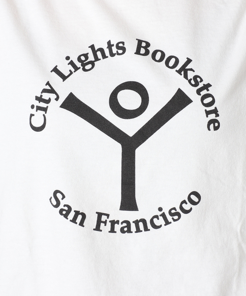 CITY LIGHTS BOOKS(シティライツブックス)の「■■【CITY LIGHTS BOOKSTORE/シティ ライツ ブックストア】S/S TEE:Tシャツ(Tシャツ/カットソー・レディース・ホワイト/ライトホワイト/ホワイト系その他・LARGE)」の22枚目の写真