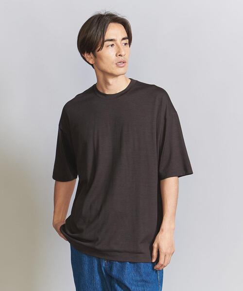 UNITED ARROWS - baserange タグ付き ルーズショートスリーブTシャツ 21SS UNITED ARROWS LTD. OUTLET｜ポンチ ショートスリーブ ボーダーT