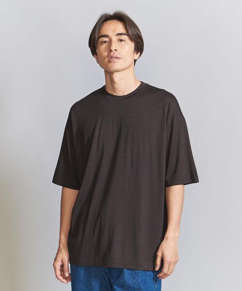 [EMPORIO ARMANI UW] リブショートスリーブラウンジTシャツ EMPORIO ARMANI UW] リブショートスリーブラウンジTシャツ