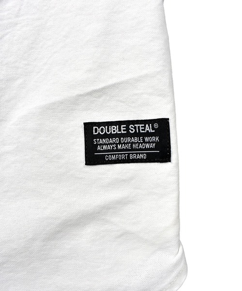 DOUBLE STEAL（ダブルスティール）の「ハート刺繍 オクスフォードシャツ（シャツ/ブラウス・メンズ・グレー/ホワイト/ライトブルー・X-LARGE/MEDIUM/LARGE）」の7枚目の写真