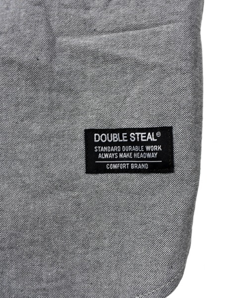 DOUBLE STEAL（ダブルスティール）の「ハート刺繍 オクスフォードシャツ（シャツ/ブラウス・メンズ・グレー/ホワイト/ライトブルー・X-LARGE/MEDIUM/LARGE）」の14枚目の写真