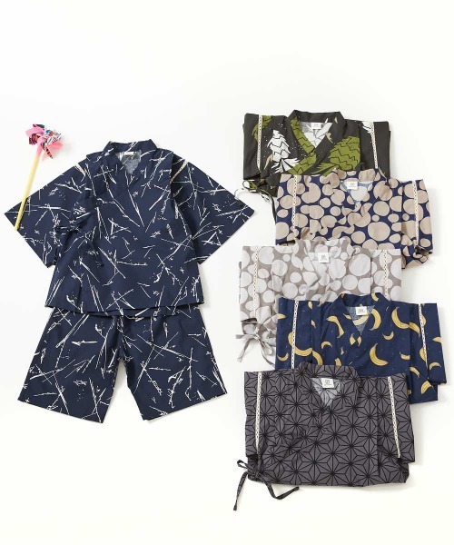 devirock（デビロック）の「甚平（浴衣・キッズ・グレー/グレー系その他/ブルー系その他2/スミクロ/ネイビー/ブルー系その他・100cm/110cm/120cm/130cm/140cm/150cm/160cm）」の20枚目の写真