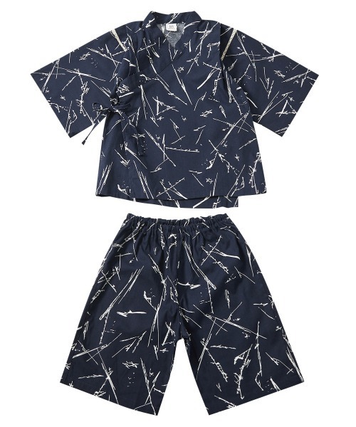 devirock（デビロック）の「甚平（浴衣・キッズ・グレー/グレー系その他/ブルー系その他2/スミクロ/ネイビー/ブルー系その他・100cm/110cm/120cm/130cm/140cm/150cm/160cm）」の13枚目の写真