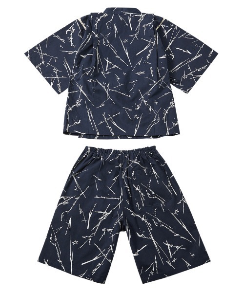 devirock（デビロック）の「甚平（浴衣・キッズ・グレー/グレー系その他/ブルー系その他2/スミクロ/ネイビー/ブルー系その他・100cm/110cm/120cm/130cm/140cm/150cm/160cm）」の14枚目の写真