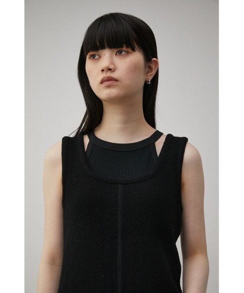 AZUL by moussy(アズールバイマウジー)の「SKIN OUT LAYERED SET TOPS/スキンアウトレイヤードセットトップス(Tシャツ/カットソー・レディース・ブラック/ダークブラウン・SMALL/MEDIUM)」の17枚目の写真