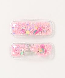 bibmilk（ビブミルク）の「BIBMILK RECTANGLE BALLON 2PCS CLIPS（バレッタ/ヘアクリップ）」