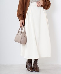 FUNALIVE（ファンアライブ）の「SUNGGA ピーチスキンタックフレアスカート（スカート）」