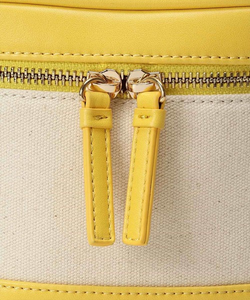 REDYAZEL（レディアゼル）の「キャンバスバニティバッグ（ショルダーバッグ・レディース・イエロー/ブラック/サックスブルー・FREE）」の22枚目の写真