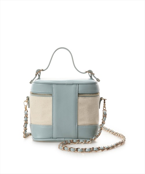 REDYAZEL（レディアゼル）の「キャンバスバニティバッグ（ショルダーバッグ・レディース・イエロー/ブラック/サックスブルー・FREE）」の14枚目の写真