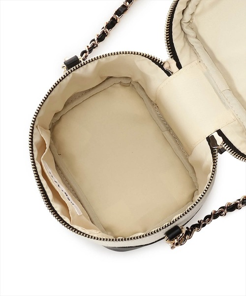 REDYAZEL（レディアゼル）の「キャンバスバニティバッグ（ショルダーバッグ・レディース・イエロー/ブラック/サックスブルー・FREE）」の6枚目の写真