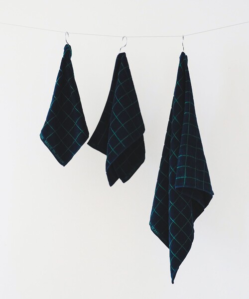 bpr BEAMS（ビーピーアール ビームス ）の「bPr BEAMS / グリッド バスタオル（タオル・メンズ・ライトブルー/ライトグレー/ネイビー・ONE SIZE）」の8枚目の写真