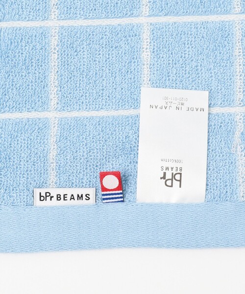 bpr BEAMS（ビーピーアール ビームス ）の「bPr BEAMS / グリッド バスタオル（タオル・メンズ・ライトブルー/ライトグレー/ネイビー・ONE SIZE）」の12枚目の写真