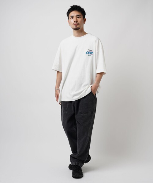 COLEMAN(コールマン)の「Coleman/コールマン Coleman×FREAK'S STORE/コールマン 別注 ランタンプリントTシャツ バックプリント カットソー(Tシャツ/カットソー・メンズ・オリーブ/チャコールグレー/アッシュグレー/ホワイト・MEDIUM/LARGE)」の17枚目の写真