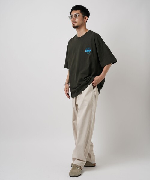 COLEMAN(コールマン)の「Coleman/コールマン Coleman×FREAK'S STORE/コールマン 別注 ランタンプリントTシャツ バックプリント カットソー(Tシャツ/カットソー・メンズ・オリーブ/チャコールグレー/アッシュグレー/ホワイト・MEDIUM/LARGE)」の14枚目の写真