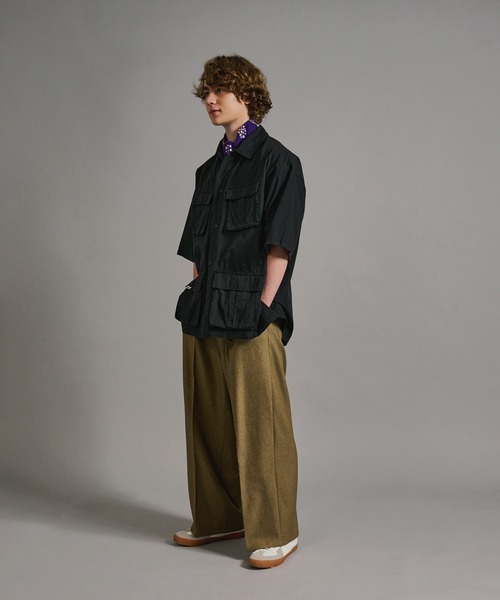 WETTEMPT（ウィテンプト）の「WASH BDU SHIRT/ウォッシュBDUシャツ（シャツ/ブラウス・メンズ・ブラック/チャコールグレー・SMALL/MEDIUM/LARGE）」の5枚目の写真