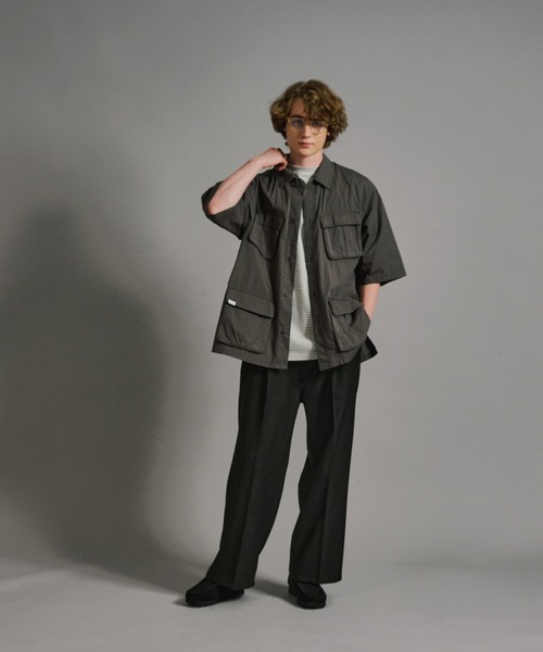 WETTEMPT（ウィテンプト）の「WASH BDU SHIRT/ウォッシュBDUシャツ（シャツ/ブラウス・メンズ・ブラック/チャコールグレー・SMALL/MEDIUM/LARGE）」の13枚目の写真