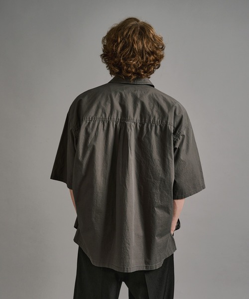WETTEMPT（ウィテンプト）の「WASH BDU SHIRT/ウォッシュBDUシャツ（シャツ/ブラウス・メンズ・ブラック/チャコールグレー・SMALL/MEDIUM/LARGE）」の18枚目の写真