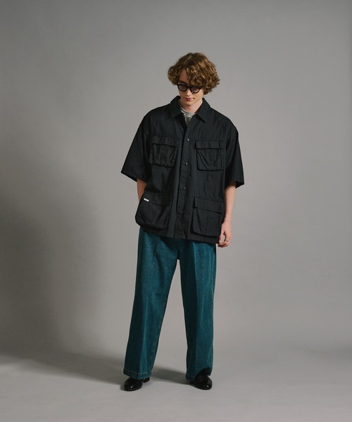 WETTEMPT（ウィテンプト）の「WASH BDU SHIRT/ウォッシュBDUシャツ（シャツ/ブラウス・メンズ・ブラック/チャコールグレー・SMALL/MEDIUM/LARGE）」の7枚目の写真