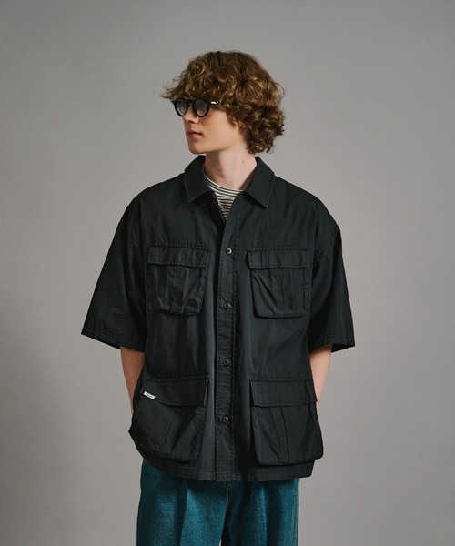 WETTEMPT（ウィテンプト）の「WASH BDU SHIRT/ウォッシュBDUシャツ（シャツ/ブラウス・メンズ・ブラック/チャコールグレー・SMALL/MEDIUM/LARGE）」の19枚目の写真