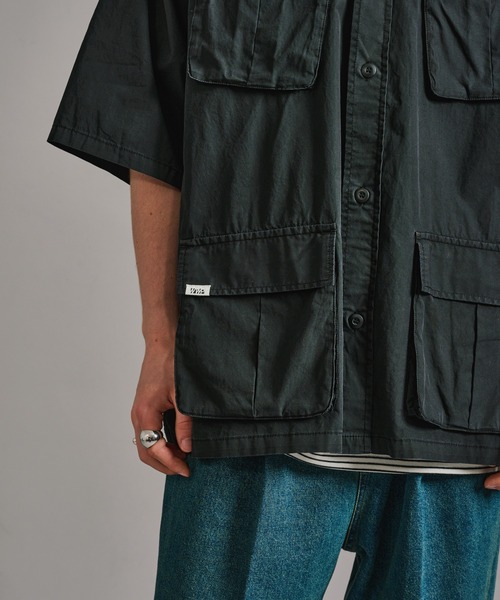 WETTEMPT（ウィテンプト）の「WASH BDU SHIRT/ウォッシュBDUシャツ（シャツ/ブラウス・メンズ・ブラック/チャコールグレー・SMALL/MEDIUM/LARGE）」の20枚目の写真
