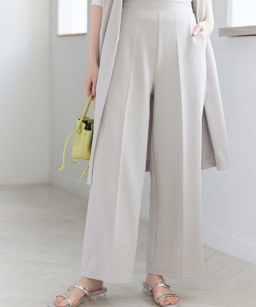 fifth（フィフス）の「ドライタッチロングパンツ（その他パンツ・レディース・ネイビー/グレー・XS/M）」の2枚目の写真