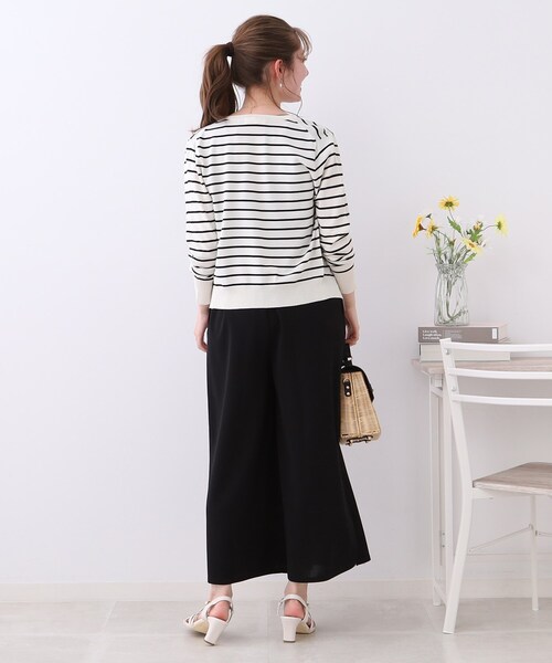 couture brooch（クチュールブローチ）の「◆GOLD釦コンパクトカーデ（カーディガン/ボレロ・レディース・ピンク系/ブラウン系/アイボリー系2・38/42）」の18枚目の写真