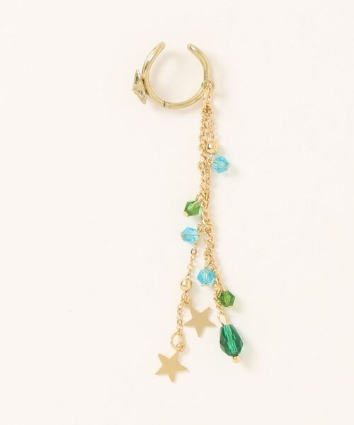 チャイハネ（チャイハネ）の「【チャイハネ】スタープティイヤーカフ（イヤーカフ・レディース・シルバー/ゴールド・FREE）」の2枚目の写真