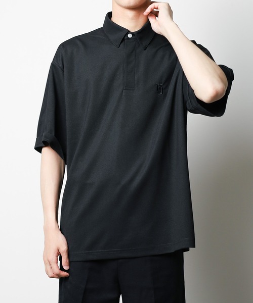 UNIVERSAL OVERALL（ユニバーサルオーバーオール）の「【72】【UNIVERSAL OVERALL】Over Polo（ポロシャツ・レディース・グレー/ブラック/ネイビー・SMALL/LARGE/X-LARGE/MEDIUM）」の20枚目の写真