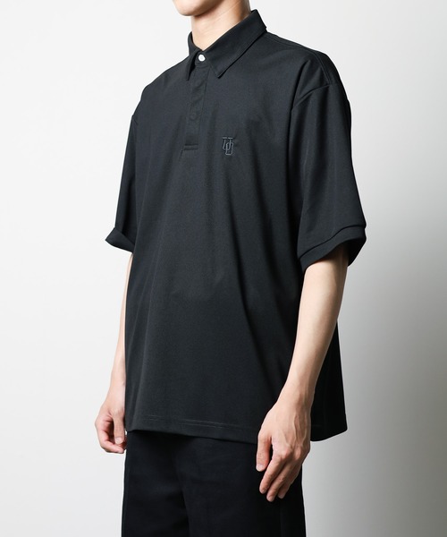 UNIVERSAL OVERALL（ユニバーサルオーバーオール）の「【72】【UNIVERSAL OVERALL】Over Polo（ポロシャツ・レディース・グレー/ブラック/ネイビー・SMALL/LARGE/X-LARGE/MEDIUM）」の21枚目の写真