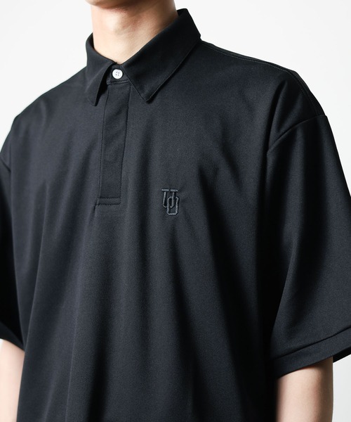 UNIVERSAL OVERALL（ユニバーサルオーバーオール）の「【72】【UNIVERSAL OVERALL】Over Polo（ポロシャツ・レディース・グレー/ブラック/ネイビー・SMALL/LARGE/X-LARGE/MEDIUM）」の22枚目の写真