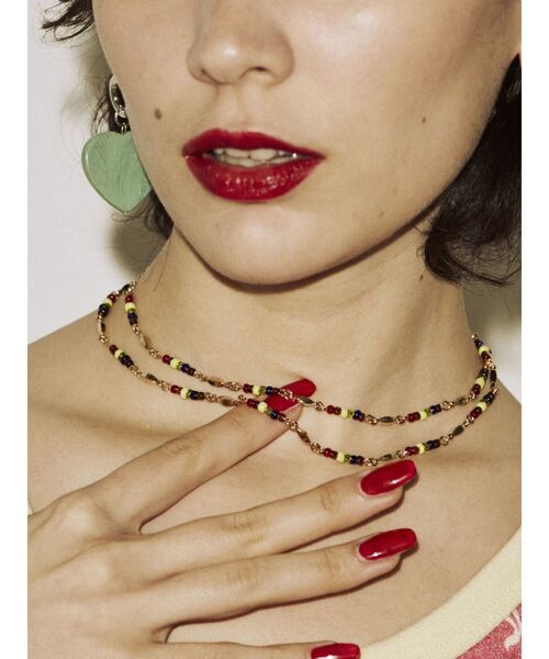 jouetie(ジュエティ)の「ビーズウエストチェーンベルト(ネックレス・レディース・ゴールド/シルバー・FREE)」の10枚目の写真