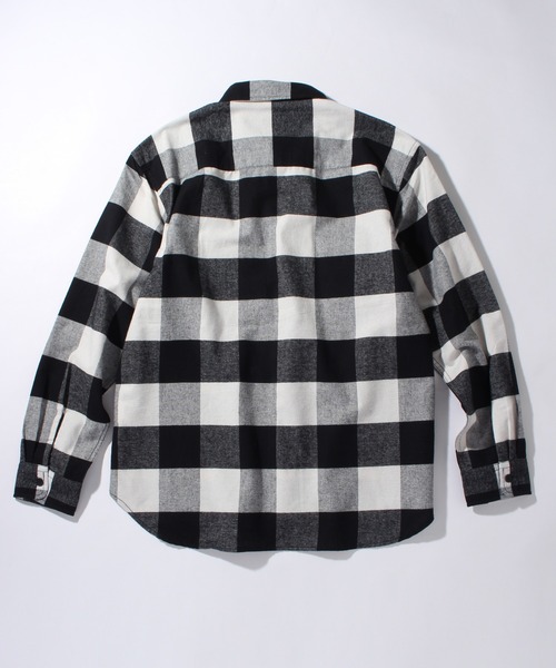 Dickies（ディッキーズ）の「【GENUINE DICKIES/ジェニュインディッキーズ】ブロックチェック ネルシャツ（シャツ/ブラウス・メンズ・レッド/ブルー/グリーン/ブラック・XL/L/M）」の5枚目の写真