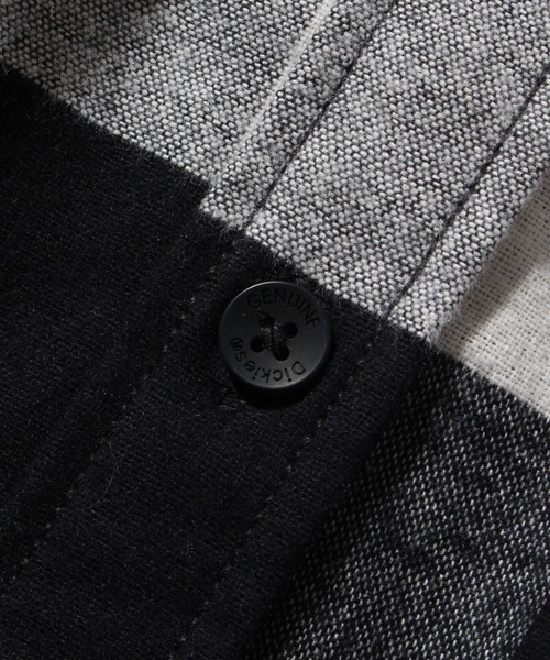 Dickies（ディッキーズ）の「【GENUINE DICKIES/ジェニュインディッキーズ】ブロックチェック ネルシャツ（シャツ/ブラウス・メンズ・レッド/ブルー/グリーン/ブラック・XL/L/M）」の11枚目の写真
