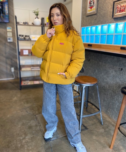 ROXY(ロキシー)の「ROXY/ロキシー ダウンジャケット オーバーサイズ RJK234010(ダウンジャケット/コート・レディース・ブラック/オレンジ・M/L)」の16枚目の写真