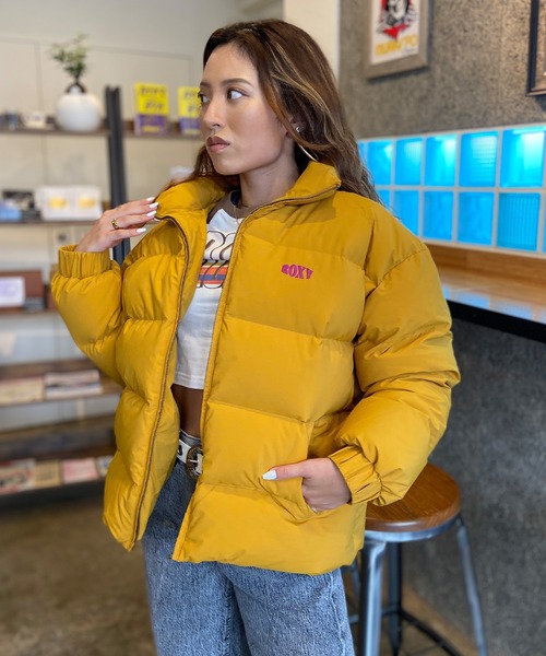 ROXY(ロキシー)の「ROXY/ロキシー ダウンジャケット オーバーサイズ RJK234010(ダウンジャケット/コート・レディース・ブラック/オレンジ・M/L)」の12枚目の写真
